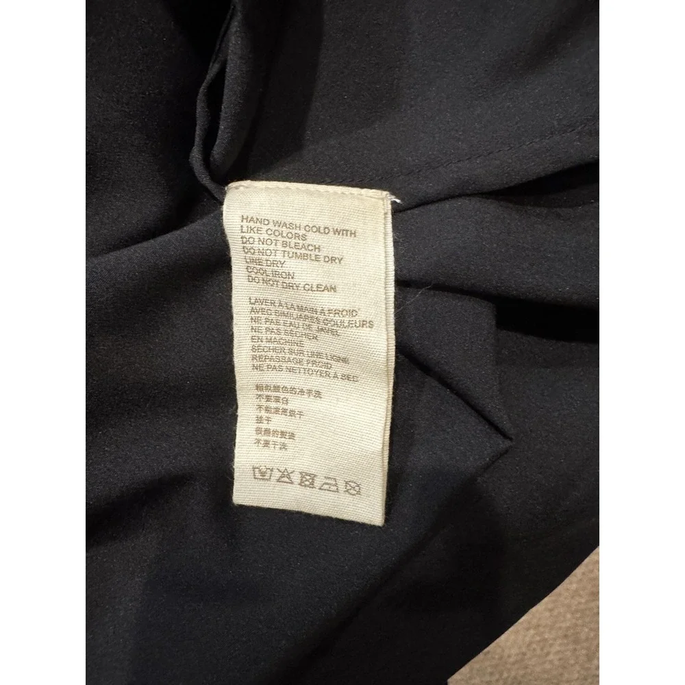 Anthropologie Let Me Be Floral Modi Black Motif Dress Size XSmall - Picture 4 of 4
